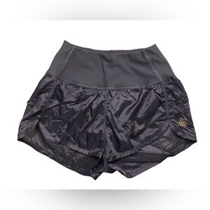 Dark Gray Ultralight Womens Dance Athletic Shorts with Brief Liner Bloomer